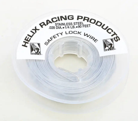 112-0028 Helix Safety Lock Wire 1/4Lb Spool 0.028 Dia