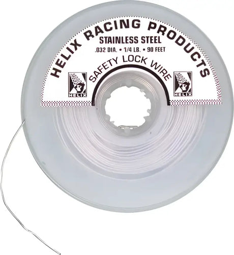 112-0032 Helix Safety Lock Wire 1/4Lb Spool 0.032 Dia