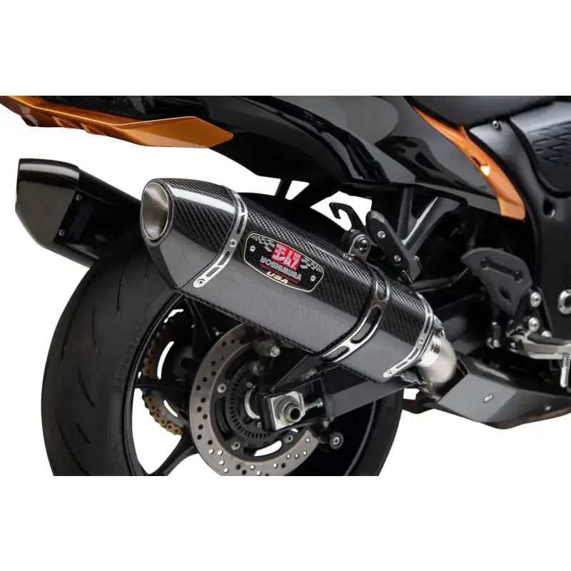 1121120220 Exhaust Race R77 Slip On Cf/Cf Suz - R-77 Slip-On