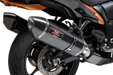 1121120220 Exhaust Race R77 Slip On Cf/Cf Suz - R-77 Slip-On
