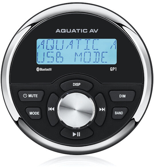 Aquatic AV Waterproof GP1 Gauge Stereo Audio/Visual/Communication RA611 - Style