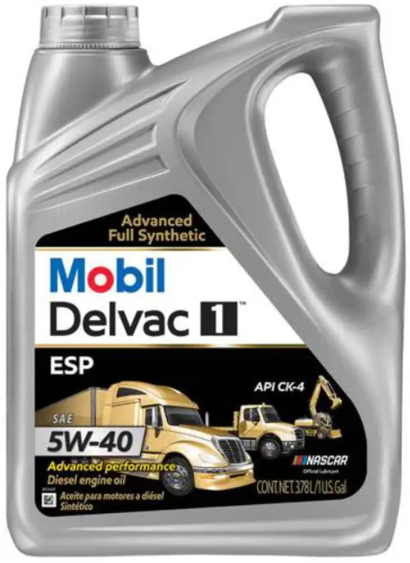 Mobil Delvac 1 ESP 5W-40 diesel engine oil