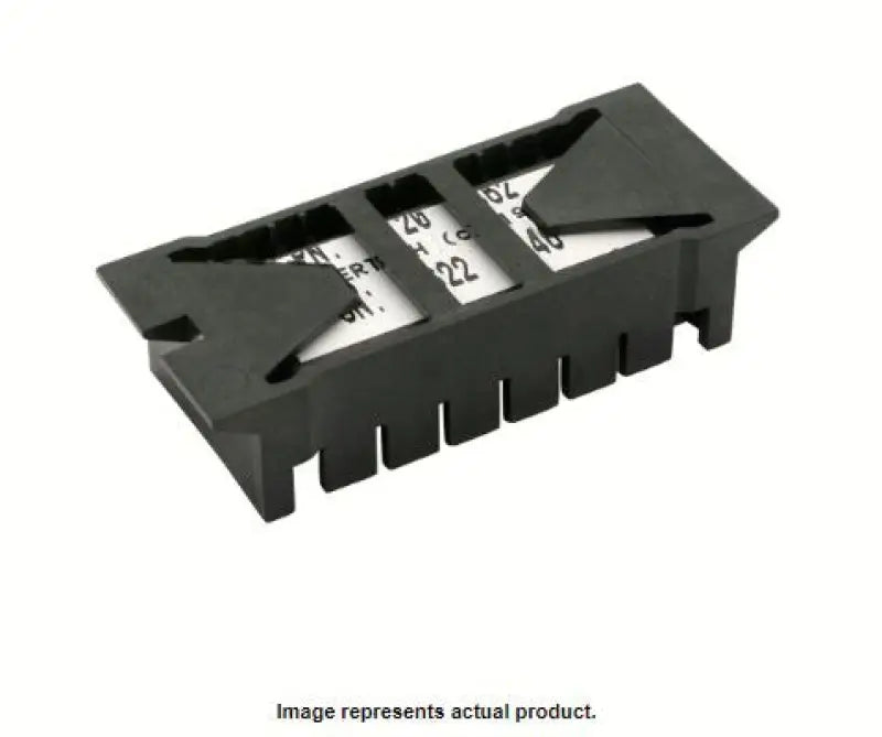 Black plastic fuse holder for 2bbl auto systems in the Hypertech 84 S1015 28 2Bbl Auto