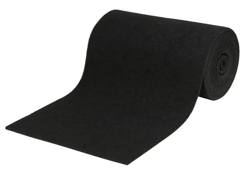 11330 C.E. Smith Black Carpet Roll for boat or trailer, high-quality and durable.