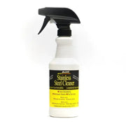 Stainless steel cleaner spray bottle by Life Industry Stainless for easy shine