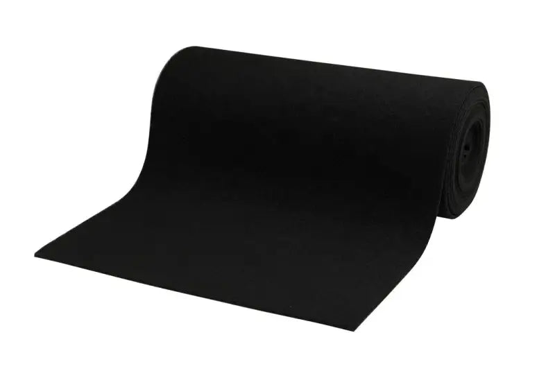 11349 C.E. Smith Black Carpet Roll for boats, trailers, and outdoor spaces, versatile and durable.