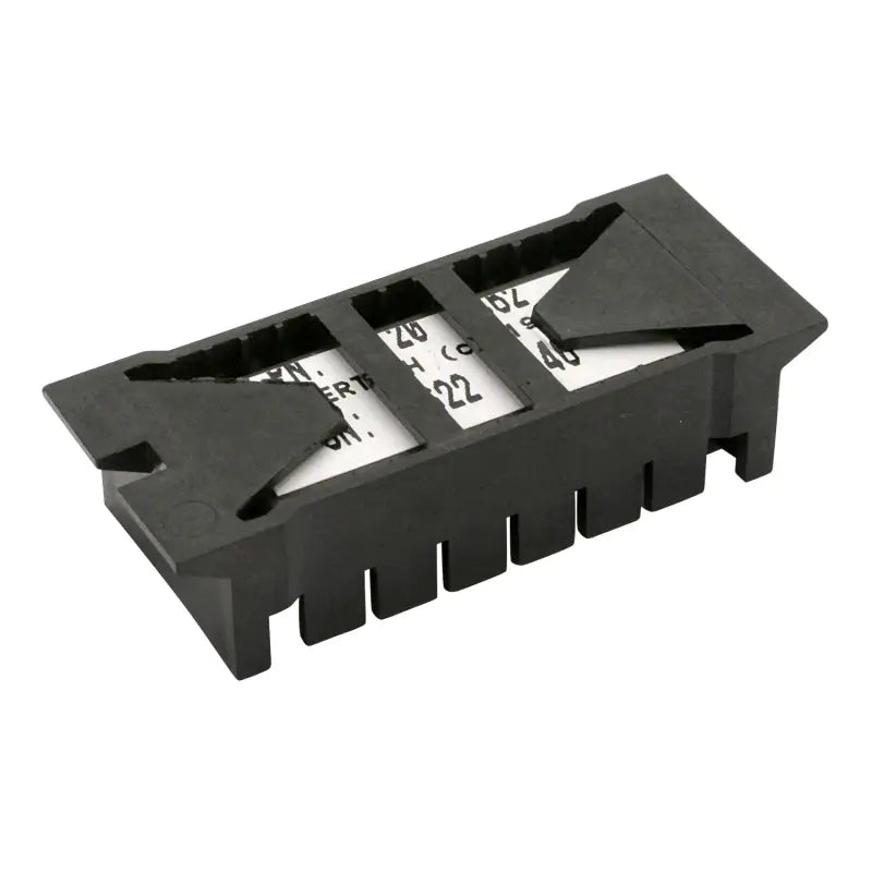 Black plastic fuse holder for manifold throttle body in 11362 Hypertech 84 Firebird 305 Ho Man Th