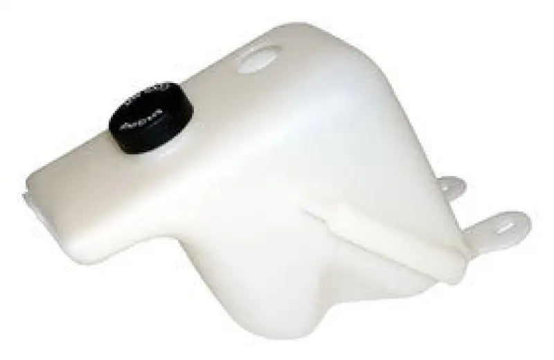 White plastic coolant reservoir for Flexalite rad in GM truck rad, perfect RV parts & accessories