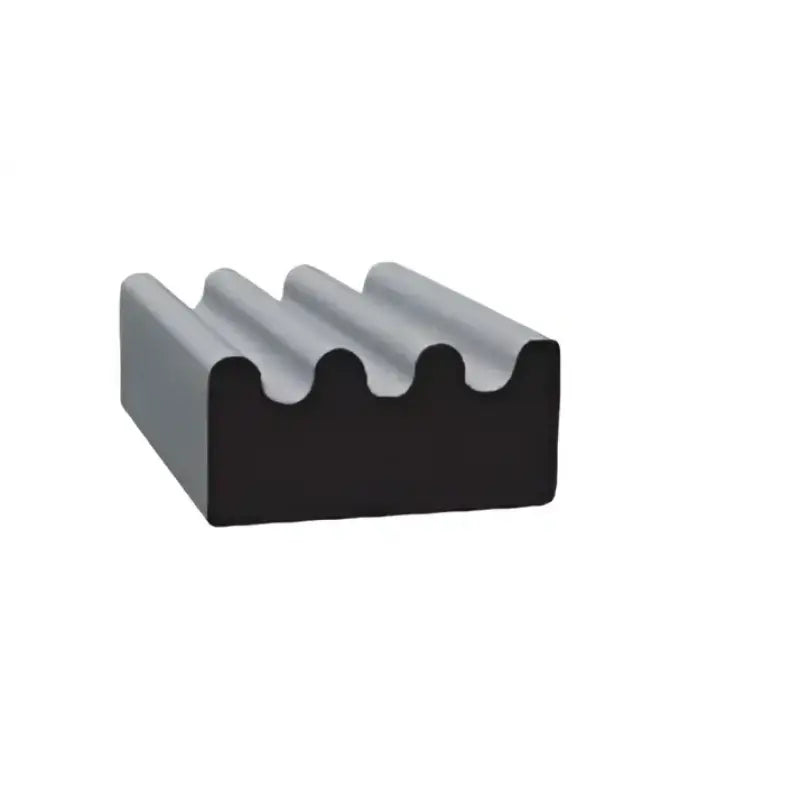 113H2-50 Clean Seal Door Window Channel Seal Ribbed Type