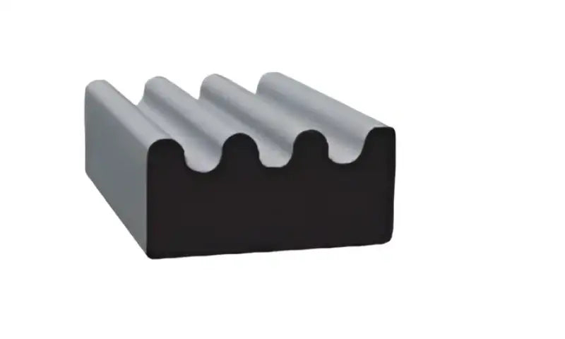 113H2-50 Clean Seal Door Window Channel Seal Ribbed Type