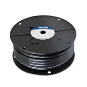 Spool of black Ancor Tinned Copper Battery Cable 2 AWG for marine use