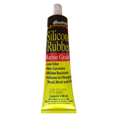 1141 Life Industry Silicone 2.8 Fl. Oz. Tube White - Caulk Sealant