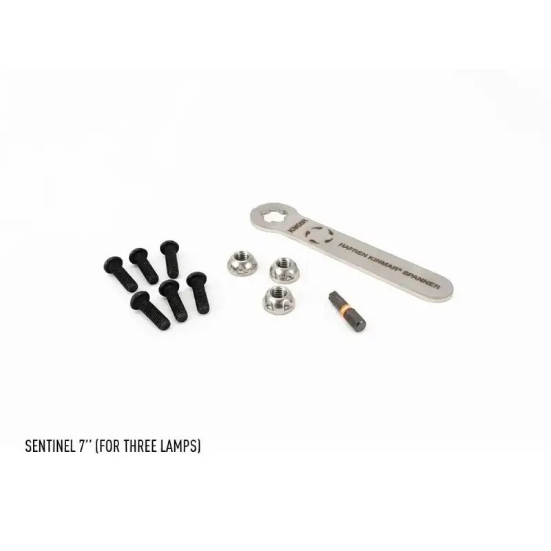 Mounting hardware set for 1142-0S7-K Triplerlight Anti-Theft Kit for 3 Lamps