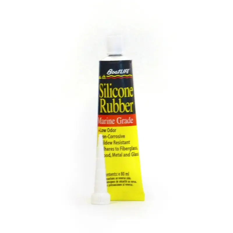 1142 Life Industry Silicone 2.8 Fl. Oz. Tube Black - Caulk Sealant