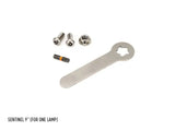 Hardware kit with wrench for 1142K Triplerlight Anti-Theft Kit Sentinel