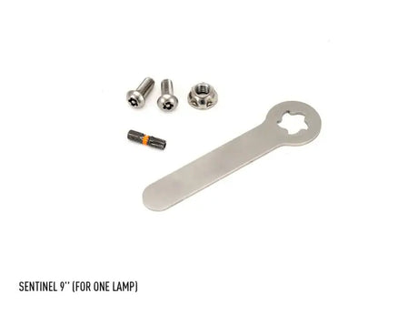 Hardware kit with wrench for 1142K Triplerlight Anti-Theft Kit Sentinel