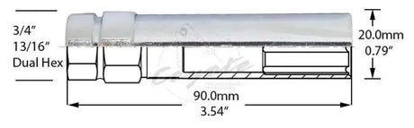 11496-16 Lug Nut Socket