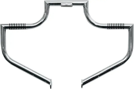 Chrome motorcycle engine guard Lindby Linbar engine guard for Sportster 04-Up