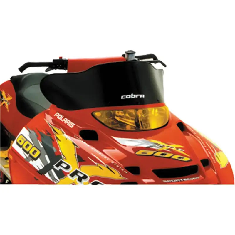 11511 Cobra W/S X Low Black 8.5’’ Pol Edge - Windshield