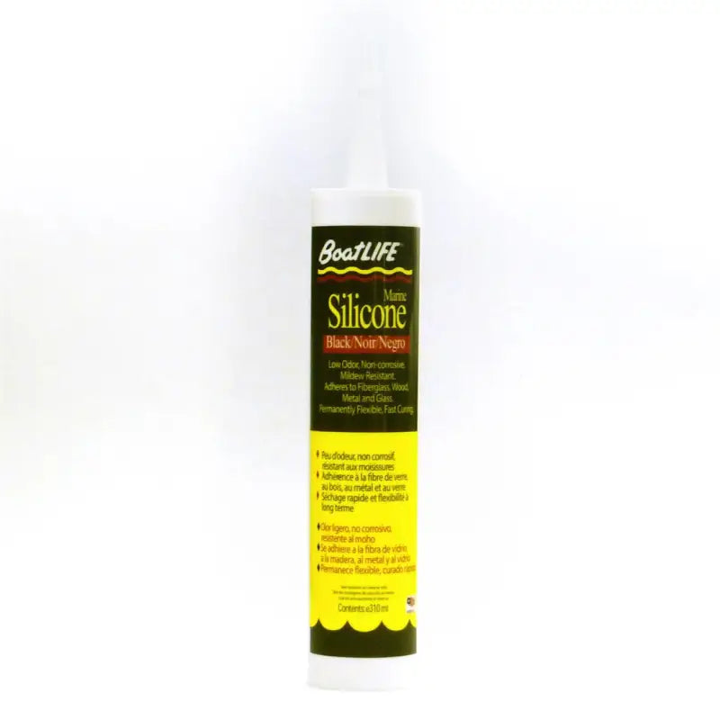 1152 Life Industry Silicone 10.6 Fl. Oz. Cart. Black - Caulk Sealant