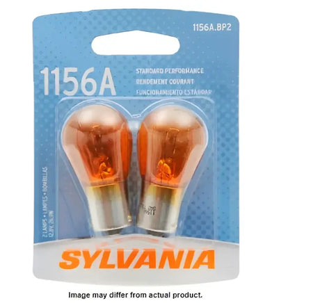 Orange Sylvania light bulbs for 1156A Bp 20, part of bp2 Sylvania 1156a series