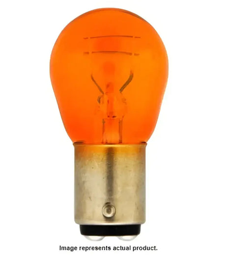 Orange light bulb for Sylvania 1157A vehicle’s tail light upgrade system