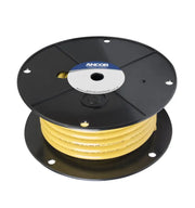 Yellow marine-grade wire spool with ancor tinned copper battery cable 1 Awg