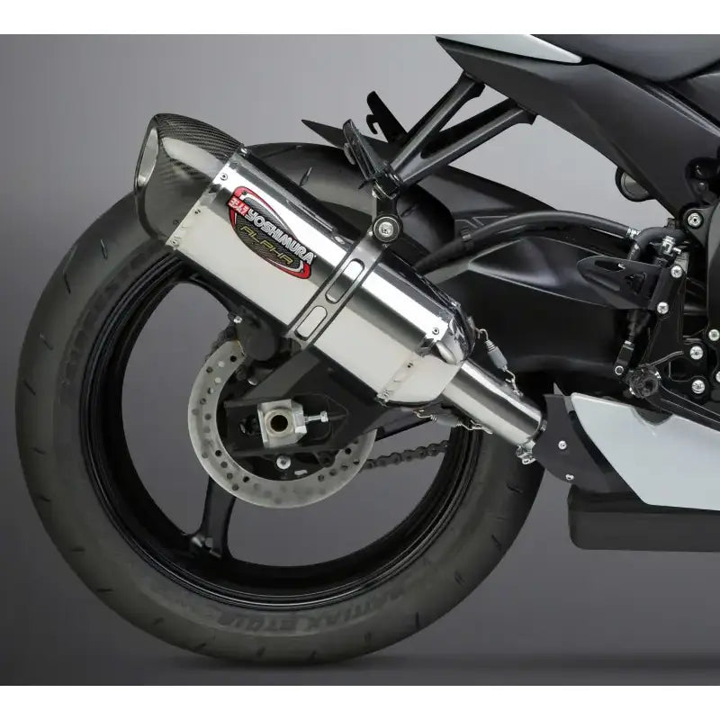 YOSHIMURA 11600EM520 Exhaust Signature Alpha Slip On Ss Ss Cf