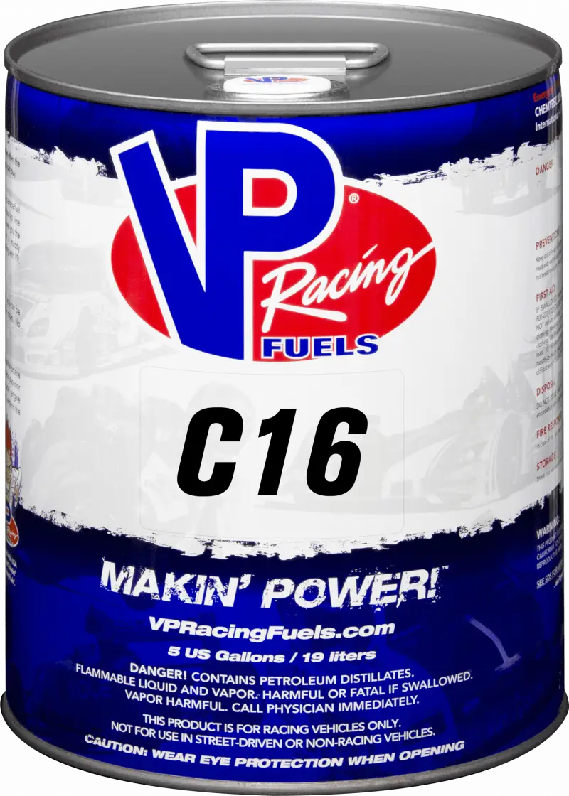 1162 Vp Racing C16 Vp Fuel 5 Gal Pail - RV and Auto Parts
