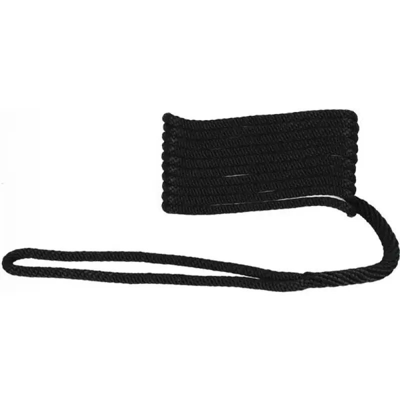 Attwood Marine 11752-7 3/8" x 15' Solid Braid MFP Black Boat Anchor Rope suitable for small and medium boats.