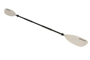 Two-bladed paddle kayak for marine paddle kayak or marine paddle use in water sports