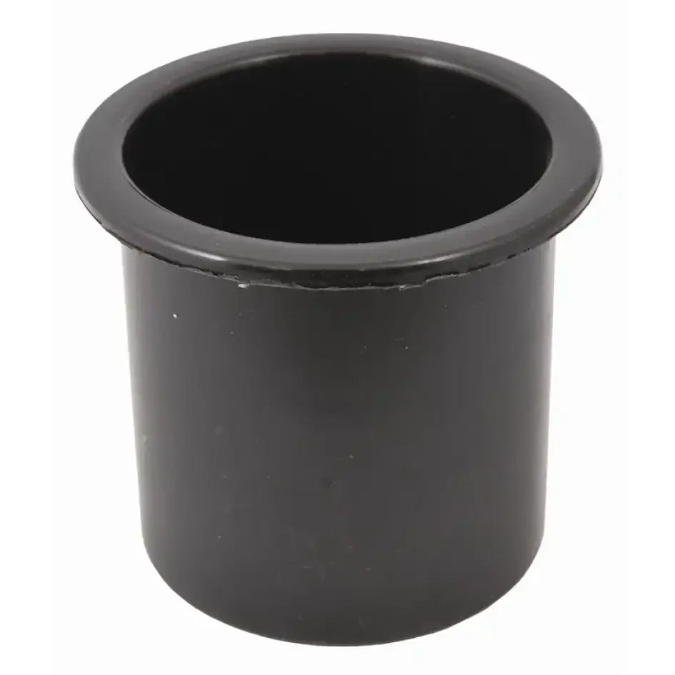 Black plastic cup holder from Attwood Marine for easy and convenient access