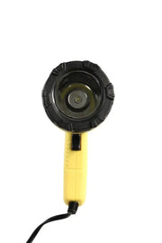 Yellow marine spotlight with black trim and charging cord for 11794-7 Attwood Marine 12volt cig adap