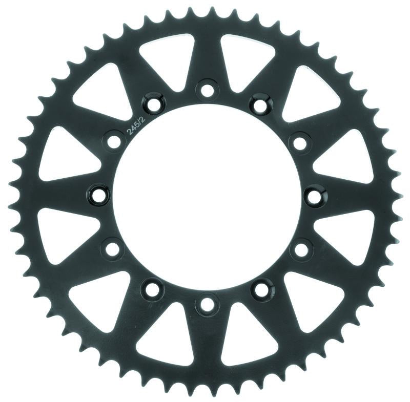 Bike Master 965115 BikeMaster Honda Rear Steel Sprocket 520 50T - Black - 965115