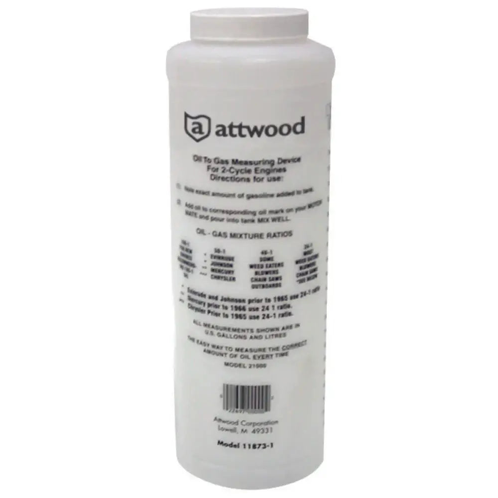 11873-1 Attwood Marine Fuel/Oil Mixing Bottle