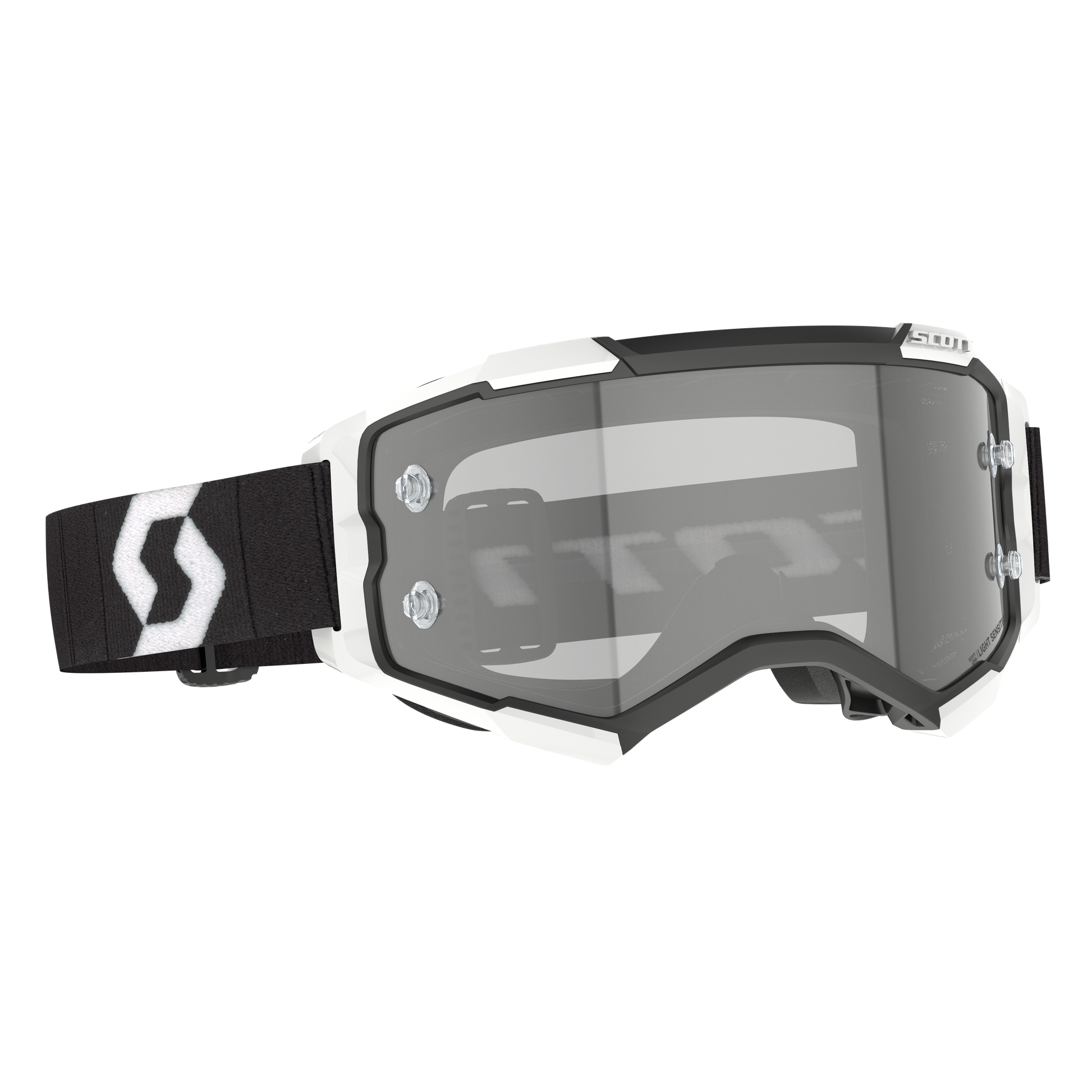 Scott Fury LS Goggles Eyewear 2728271007327 - Black Frame Gray Lens Wrk