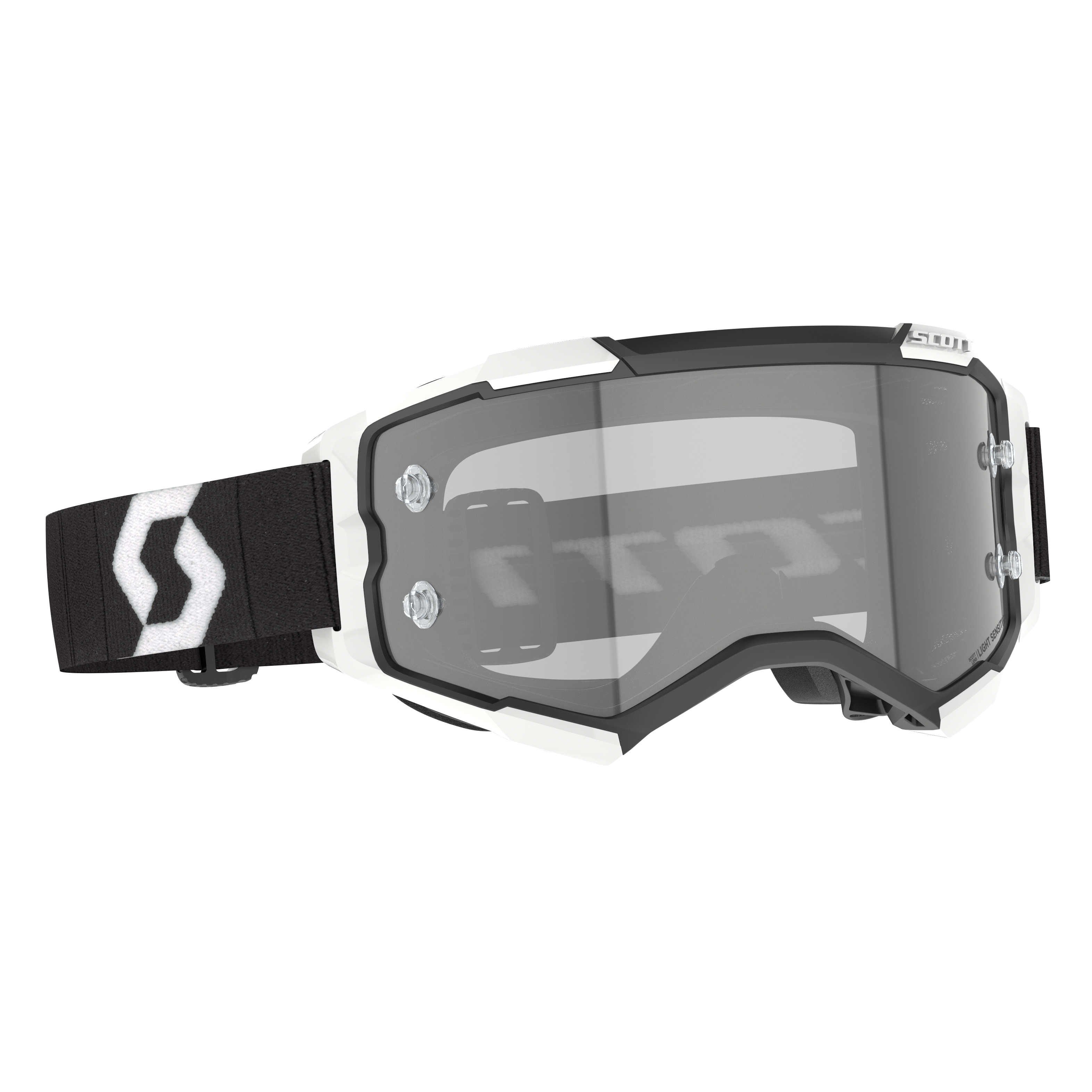 Scott Fury LS Goggles Eyewear 2728271007327 - Black Frame Gray Lens Wrk