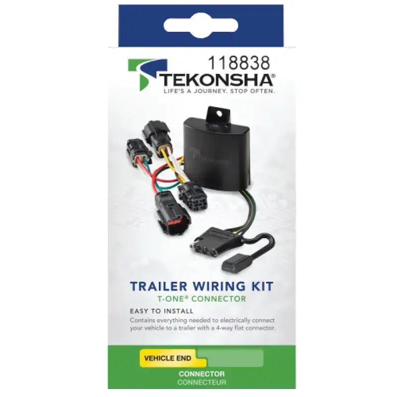 118838 Tekonsha T-One Kia Sorento - Trailer Wiring Connector