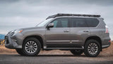 Gray Lexus GX SUV with Sherpa Equip Full Fairing for superior aerodynamics and driving experience