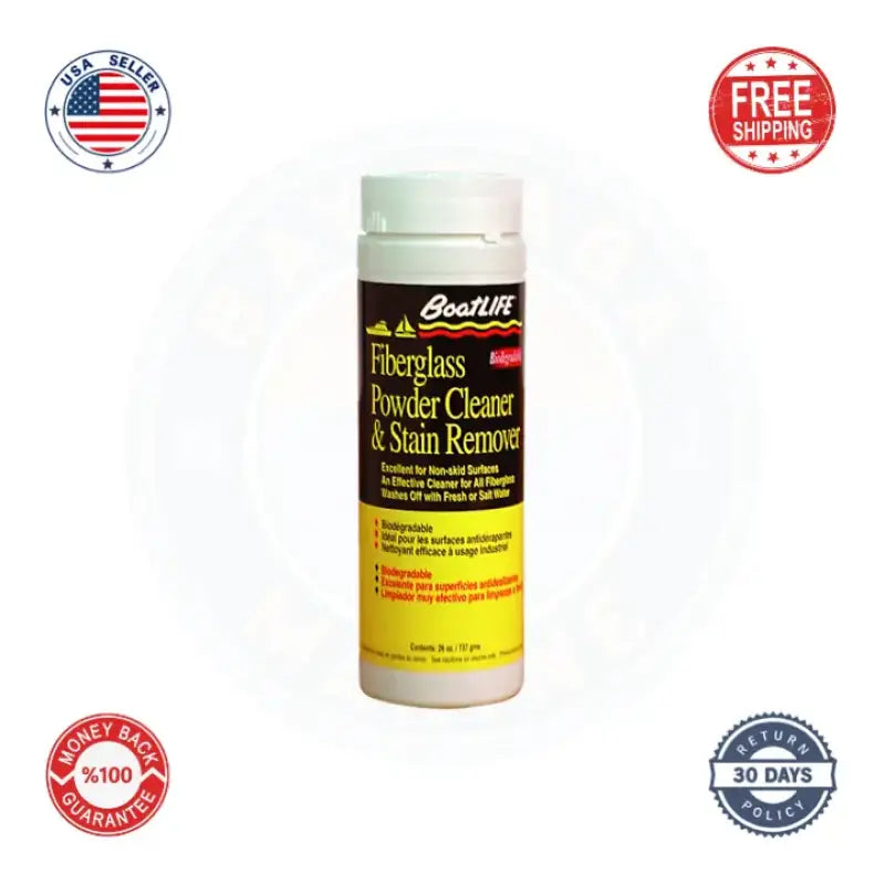 1190 Life Industry Fiberglass Powder. Cleaner 26 Oz. - Mildew Stain Remover
