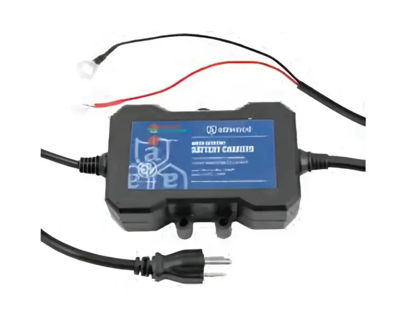 Marine battery charger with ring terminals for the Attwood 11900-4 12V marine battery charger
