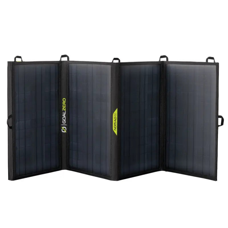 Foldable solar panel.