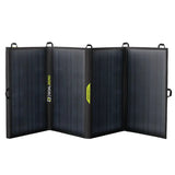 Foldable solar panel.