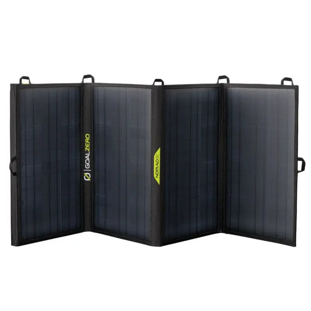 Foldable solar panel.