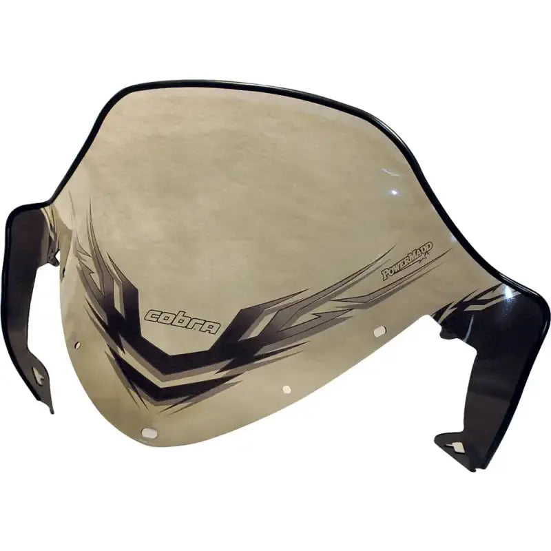 11931 Cobra W/S Mid Clear/Blk 13’’ Pol Iq - Windshield