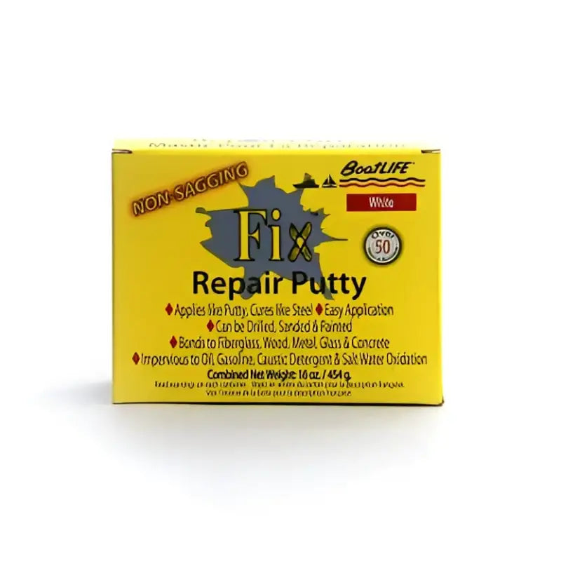 Box of BoatLIFE Fix Repair Putty in 1196 Life Industry Fix White Kit