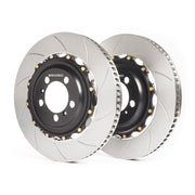 GiroDisc A2-232 GiroDisc 07-11 Nissan GT-R (R35) CBA 380mm Slotted Rear Rotors