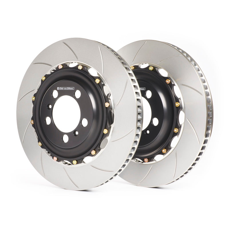 GiroDisc A2-232 GiroDisc 07-11 Nissan GT-R (R35) CBA 380mm Slotted Rear Rotors