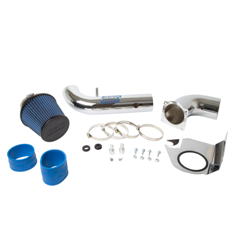 BBK 1717 BBK 94-98 Mustang 3.8 V6 Cold Air Intake Kit - Chrome Finish - 1717