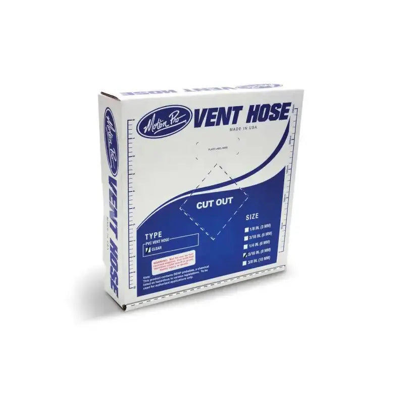 12-0003 Clear Vinyl Vent Line 5/16"X25'